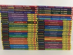 Vintage Goosebumps Books Lot Of 48 R.L. Stine Rare 90s