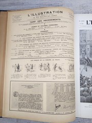 L’Illustration Vol 180 July-Sept 1932 Bound Volume French Illustrated Magazine