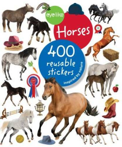 Eyelike Stickers: Horses – Paperback By Workman Publishing – GOOD