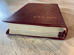Cambridge Cameo KJV King James Ver Bible Genuine French Morocco Leather 74XRL