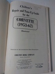 CHILTON’S 6576 CORVETTE 1953 TO 1962 – 235/265/283/327 Repair EX LIB TUNE UP
