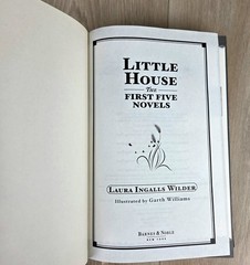 Little House: The First Five Novels by Laura Ingalls Wilder Leather Bound Gilt