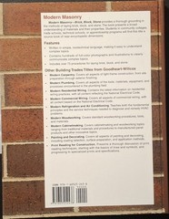 Modern Masonry by Kicklighter Ed. D. Hardcover