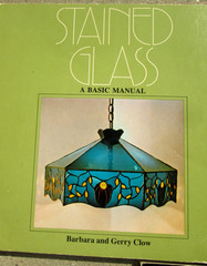 1970’s Lot of 3 Stained Glass Paperback Books Basic Manual/Art and Stained Glass