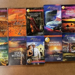 Love Inspired Suspense PB Lot of 32 Virginia Smith, Roxanne Rustand, Sharon Dunn