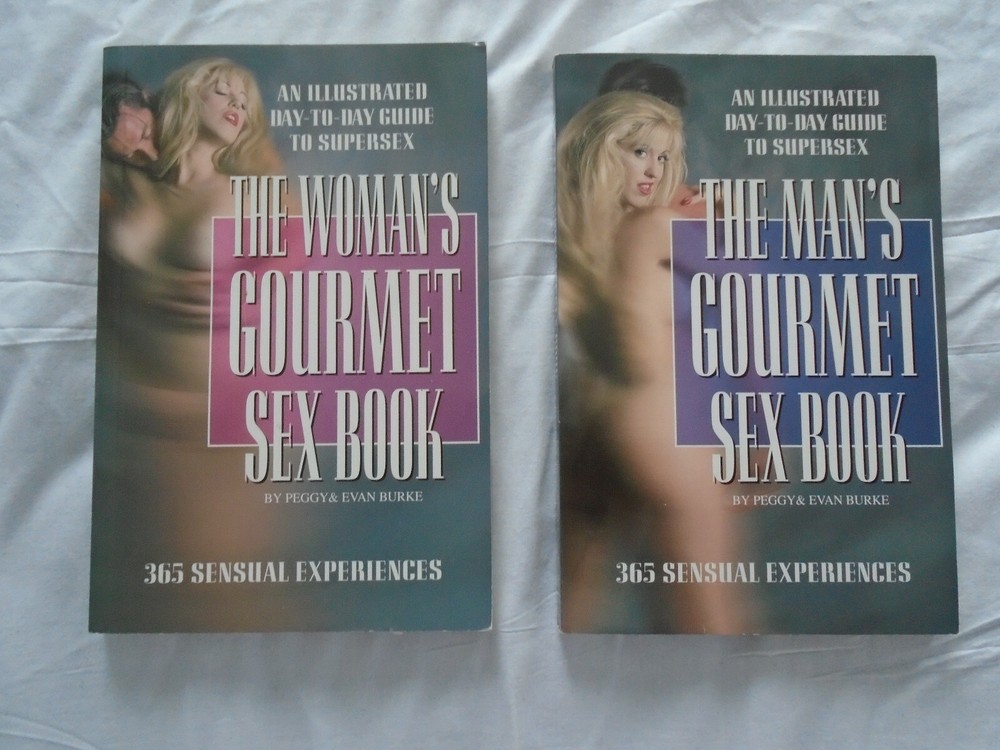 THE WOMAN’S and MAN’S GOURMET SEX BOOK – 2 volumes by Peggy & Evan Burke