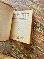 1921 Small Book Man Without A Country Hale New York Little Leather Library