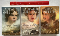 Lauraine Snelling COMPLETE Wild West Wind Series 3 Book Lot Bethany House SEALED
