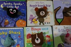 Lot of 10 Finger Puppet Board Books – Random Mix