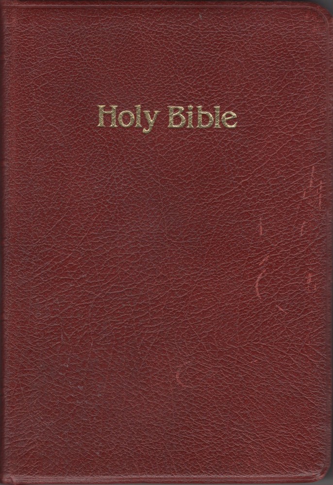 Holy Bible: New King James Version, No. 406Bg, Burgundy Genuine Leather