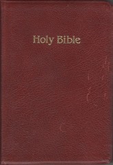 Holy Bible: New King James Version, No. 406Bg, Burgundy Genuine Leather