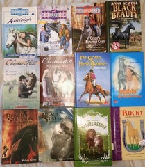 Lot 60+ Vintage to Now Children’s Chapter Books On Horses Saddle Club More Read