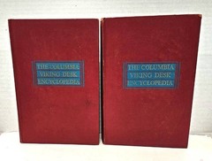 The Columbia Viking Desk Encyclopedia Volume 1 & 2 1968 3rd Ed. Hardcover