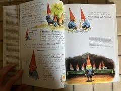 Vintage book, Gnomes by Huygen & Poortvliet 1977 Hardcover with Dust Jacket