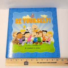 Be Yourself! Charles M. Schulz Peanuts RP Kids Blue HC Picture Book 2013 Kohl’s