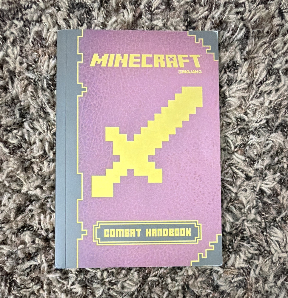Mojang Minecraft Combat Handbook Paperback Scholastic 2010s Ages 9-12