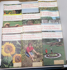 Lot of 12 Vintage Organic Gardening and Farming Magazines 1964 January-December