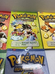 Pokemon adventures volumes 1-7 NICE USED