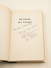 Bucher: My Story by Lloyd M. Bucher Hardcover Signed Inscribed Doubleday 1970. V