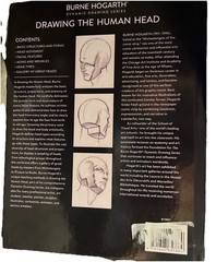 Drawing the Human Head by Burne Hogarth (1989, Library Binding) HB New