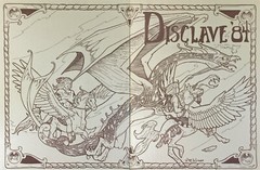 SCIENCE FICTION FANZINE DISCLAVE 1984 Sci-Fi Convention Connie Willis Paul Yurek