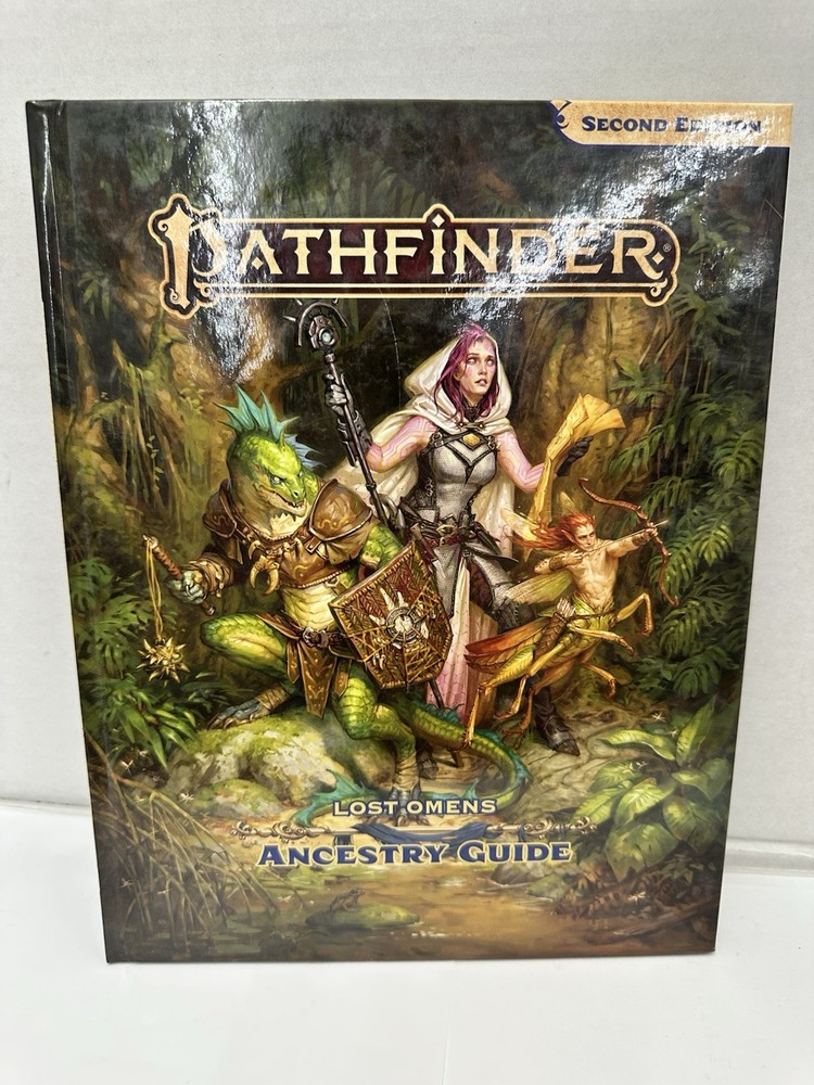 Pathfinder Lost Omens Ancestry Guide, 2nd Edition, Hardcover Paizo