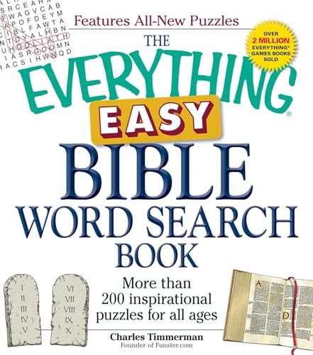 The Everything Easy Bible Word Sear…, Timmerman, Char