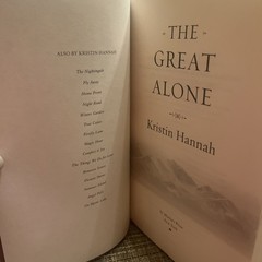 Great Alone : A Novel by Kristin Hannah (2018) Hardcover DJ New Book
