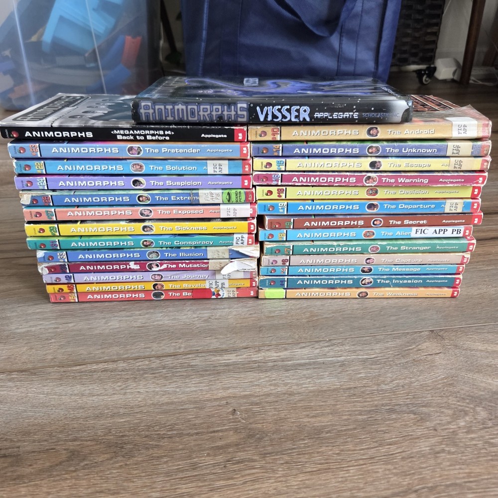 Vintage Lot of 27 Animorphs Paperback Books K.A. Applegate