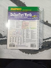 2010 MAPSCO DALLAS / FORT WORTH COMBO STREET GUIDE* EXCELLENT! FREE SHIP! A140