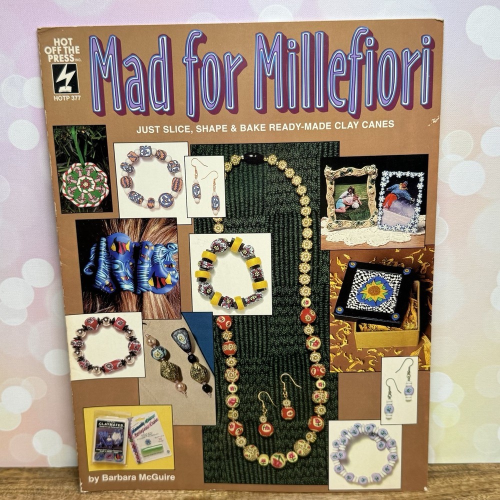 Mad For Millefiori Polymer Clay Cane Craft Tutorial – Hot off the Press 377