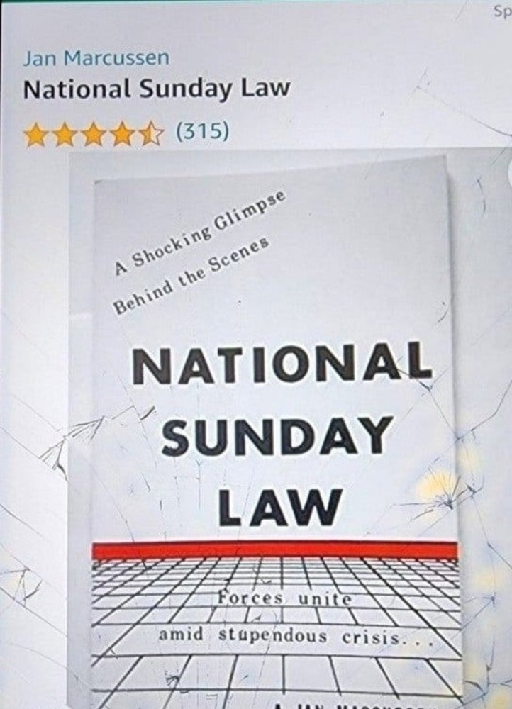 National Sunday Law by A. Jan Marcussen