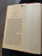 An Owl on Every Post By Sanora Babb RARE 1st Edition HC DJ 1970 Great Condition