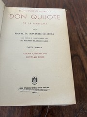 1961 Gustavo Dore Don Quijote de la Mancha Uteha Mexico Tapa Dura
