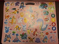 Pokemon Giant Activity pad 36 pages and 1 full page of assorted stickers