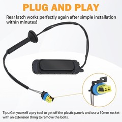 Rear Hatch Button Tailgate Liftgate Release Switch with 2007-2014 Suburban Ta…