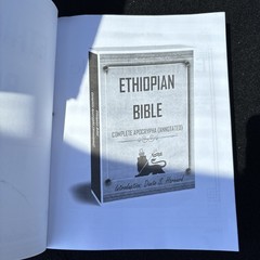 Ethiopian Bible Complete Apocrypha (Annotated) Good condition!
