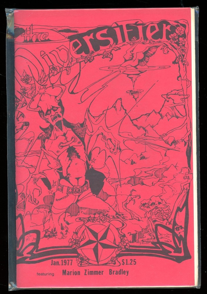 THE DIVERSIFIER #18, Sci-Fi fanzine, Marion Zimmer Bradley Darkover article