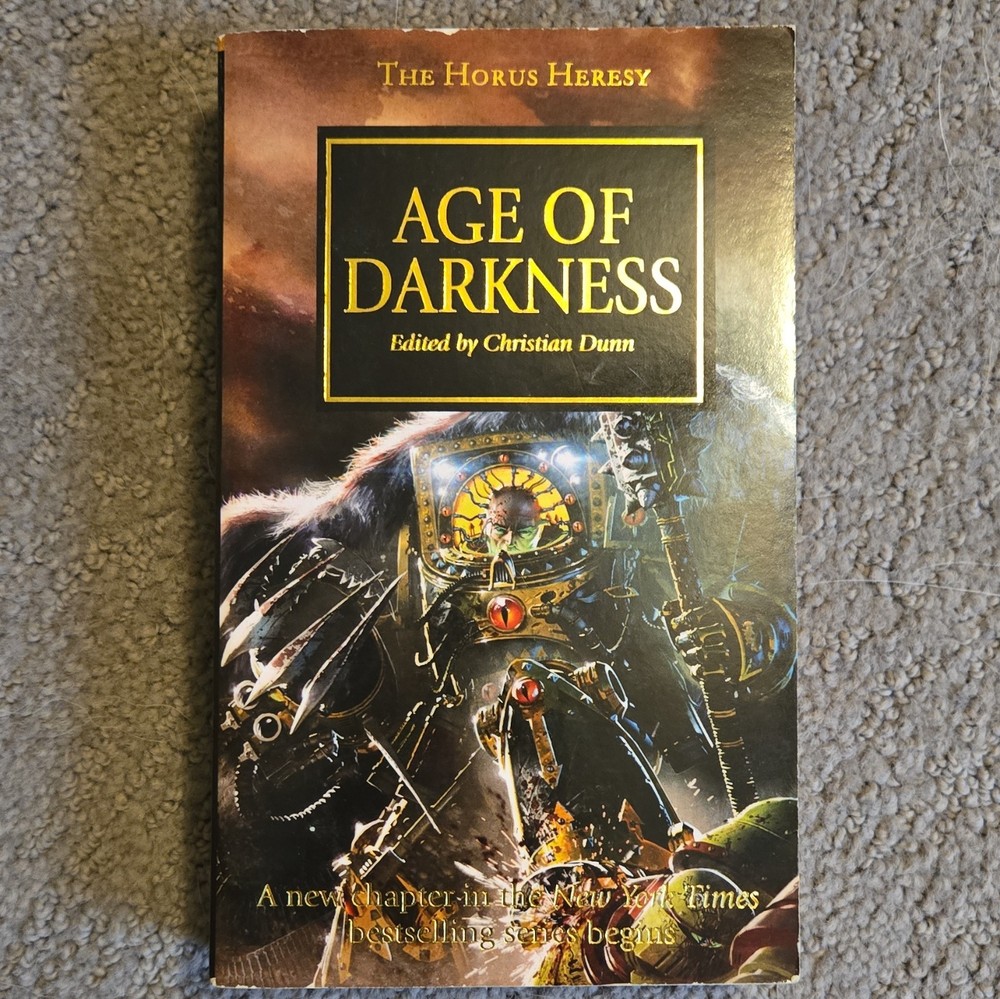 The Horus Heresy: Age of Darkness by Christian Dunn (First Edition Paperback)
