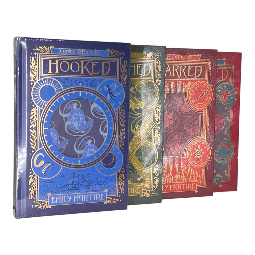Bookish Box Never After Series by Emily McIntire – 4 Book Limited Edition Set
