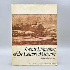Great Drawings of The Louvre Museum, The French Drawings, Serullaz 1968 HC/DJ