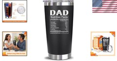 Humorous 20 Oz Tumbler for Dad – Break-Resistant, BPA-Free, Birthday Essential