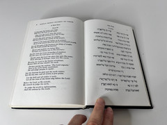 Vintage 1988 Jewish Sabbath and Festival Prayer Book Hebrew/English (396 pages)