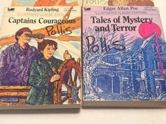 Lot Of 9 Moby Books Illustrated Classic Editions Mini Paperback Books 1970’s