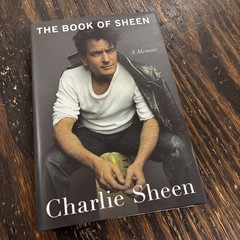 ( 1 case) The Book of Sheen: A Memoir by Charlie Sheen Hardcover Book