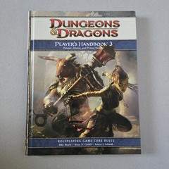 Dungeons & Dragons: Player’s Handbook 2 and 3 Hardcover 4th Edition Books