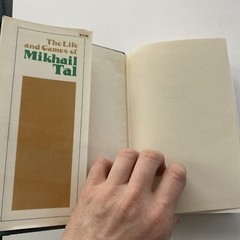The Life and Games of Mikhail Tal 1st Edition Hardcover RHM Press