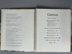Lot of 2 Low-Fat Ways to Cook Pasta AND Chicken 1990s vtg HC Metal Spiral Bound