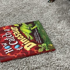 Adam Wallace How to Catch a Dinosaur Hardcover Illustrated Picture Book Ages 4-8