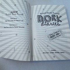Dork Diaries Lot 2 PB Books Rachel Renee Russell Not-So Fabulous Pop Star